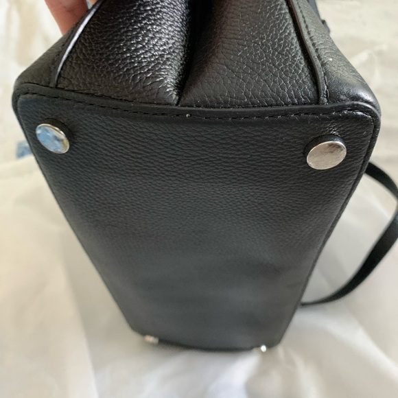 Michael Kors Black Adele Large Satchel Bag - Picture 5 of 12